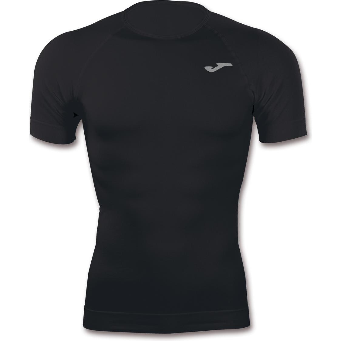 Joma, Herren, Funktionsshirt, Brama Classic Kurzarm (M), Schwarz, M