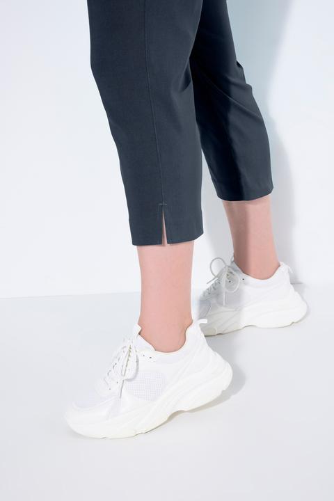 Immagine prodotto Ulla Popken Pantaloni di bengalina elasticizzata, lunghi fino al polpaccio, con cintura elastica (62)