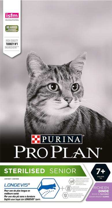 Actual product image Pro Plan Cat Sterilised 7+ Turkey1.5kg (Adult, 1 pcs., 1500 g)