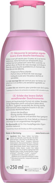 Actual product image Lavera Pflegedusche Verwöhnend Bio Wildrose & Bio Baumwolle (250 ml)