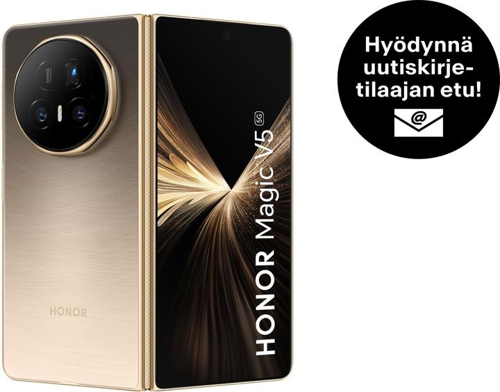 Image du produit Honor Magic V5 (512 Go, Dawn Gold, 6.43", Double SIM, 5G)