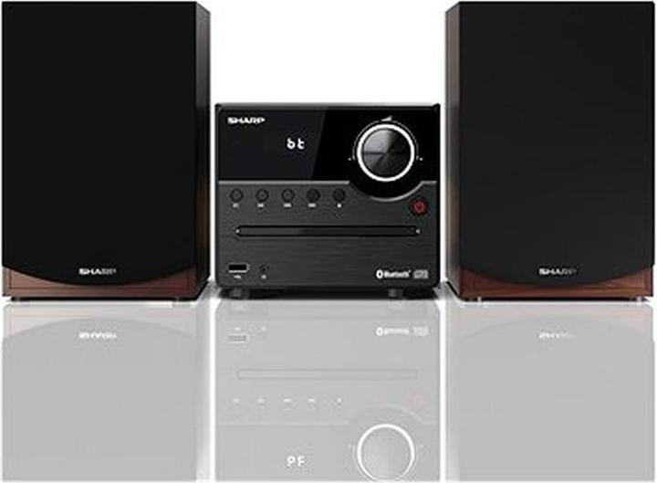 Actual product image Sharp XL-B512(BR) Home Stereo System Home Audio Micro System (Bluetooth, CD player, 2x 22 W)