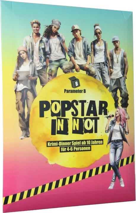 Immagine prodotto Parameter B Popstar in difficoltà - cena con delitto (Tedesco)
