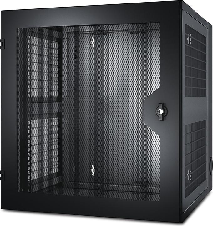 Actual product image APC NetShelter WX 13U Vented Front Door black (13 RU, 19 inch rack)
