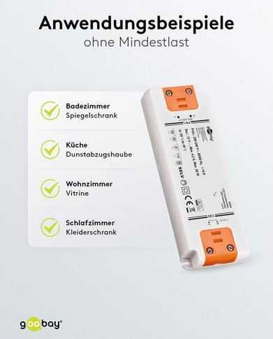 Produktbild Goobay LED-Trafo Konstantspannung SET