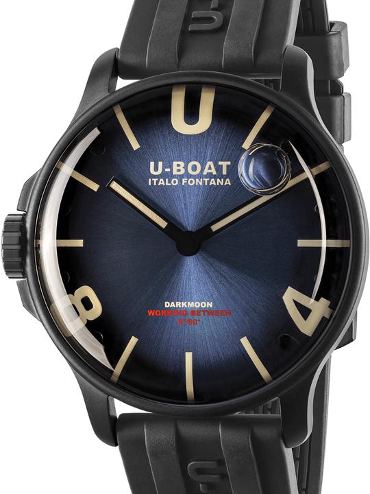 Produktbild U-Boat 8700/B Darkmoon Blue IPB Soleil 44mm 5ATM (Analoguhr, 44 mm)