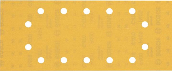 Actual product image Bosch Professional Zubehör EXPERT C470 Sanding paper with 14 holes for orbital sanders, 115 x 280 mm, G 400, 10 pcs. (400)