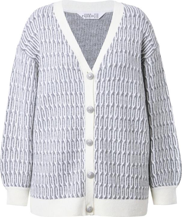 Produktbild Studio Untold Strickjacke, oversized, Zopfmuster (50, 52)