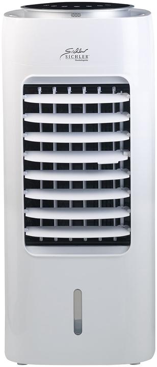 Image du produit Sichler Refroidisseur d'air 3en1, humidificateur & ionisateur, boutons tactiles, minuterie, 65 W (20 m²)