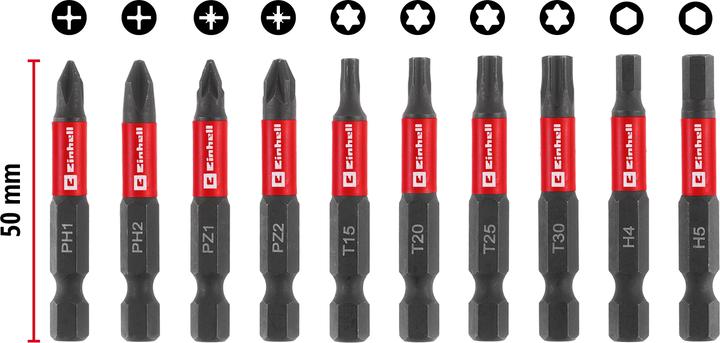 Produktbild Einhell Impact-Bit-Set (Innensechskant)