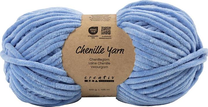 Produktbild Creativ Company Velour Yarn, L: 105 m, needle 5-6, 100 g/ 1 ball (105 m)