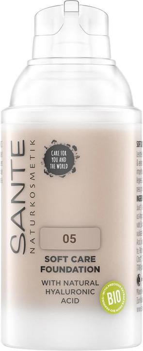 Actual product image Sante Soft Care Foundation with natural Hyaluronic Acid 05 Cool Beige (05 Cool Beige)