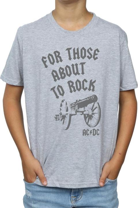 Produktbild AC/DC TShirt Jungen die die rocken wollen Kanone (128)