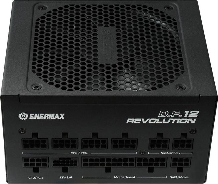 Image du produit Enermax Revolution D.F. 12 ATX3.1 PCI-e 5.1 alimentation ultra-compacte 750W 80Plus Gold entièrement (750 W)