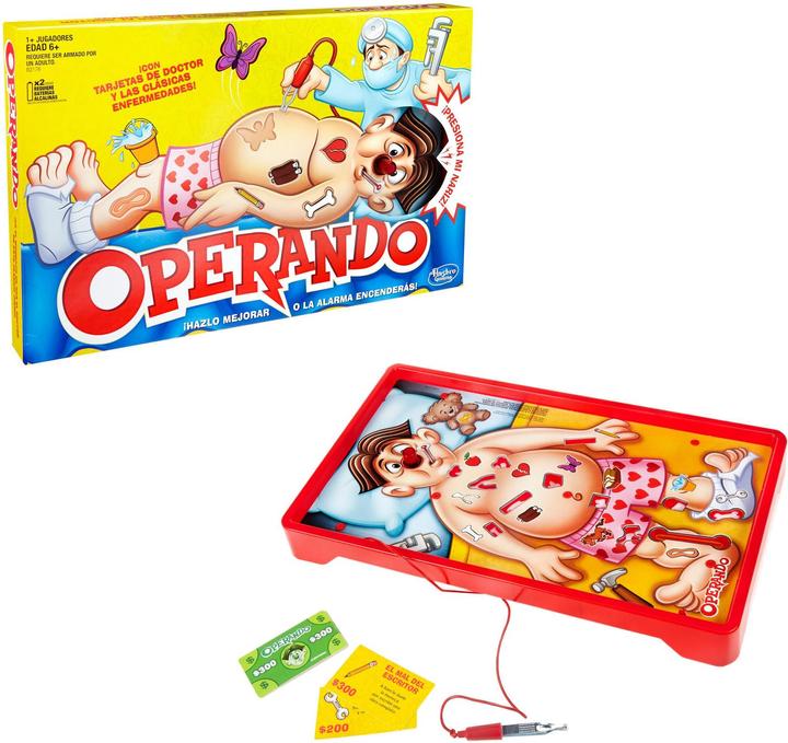 Produktbild Hasbro Gaming Classic Operation (Spanisch)