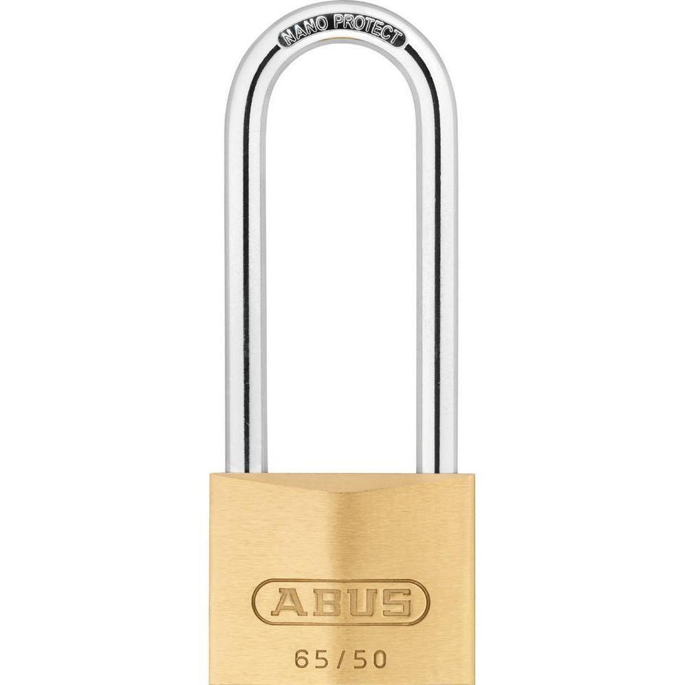 Abus, Vorhängeschloss, Hangschloss Messing 65/50 HB 8