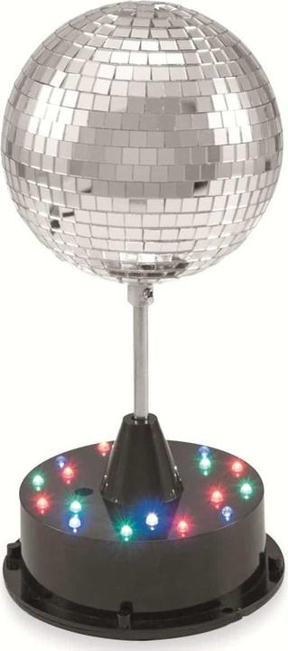 Eurolite Set di palle da discoteca a LED con supporto (13 cm)
