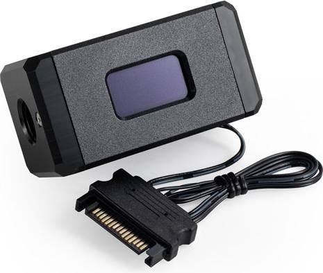 Bitspower Flow sensor, 2x G1/4 inch connections, OLED display