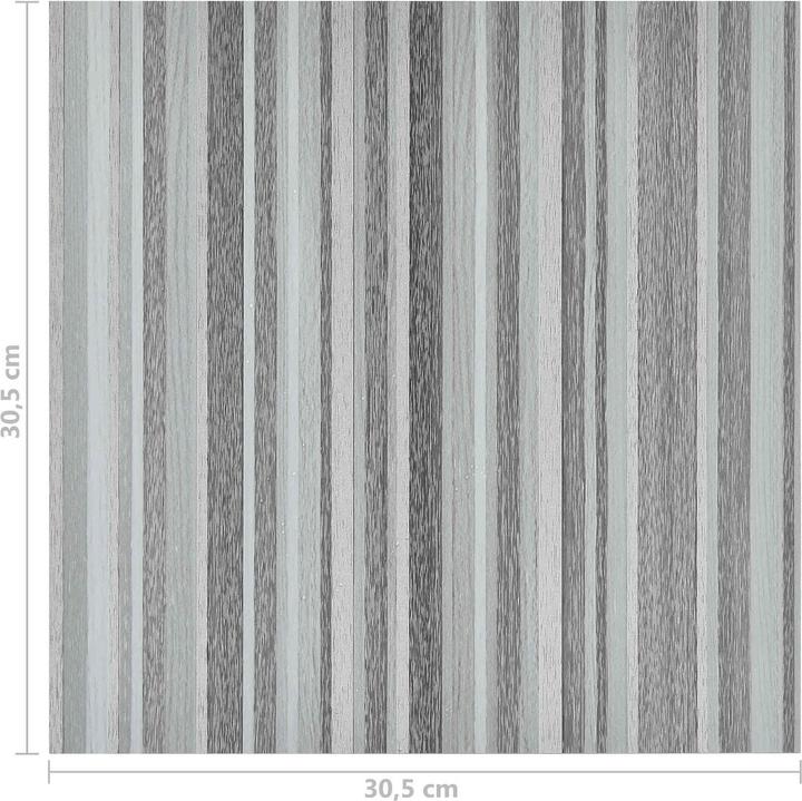 Produktbild vidaXL Quadratische Dielen (PVC Boden, 5.11 m²)