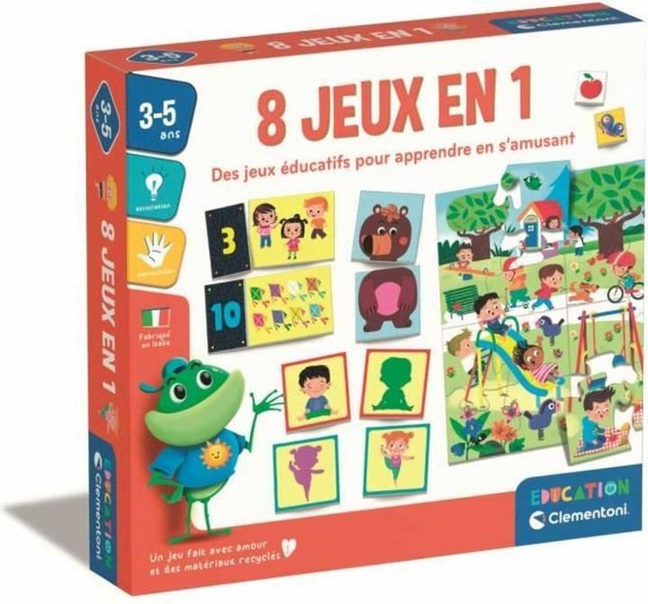 Image du produit Clementoni 8 Jeux En 1 New (Fr) (Français)