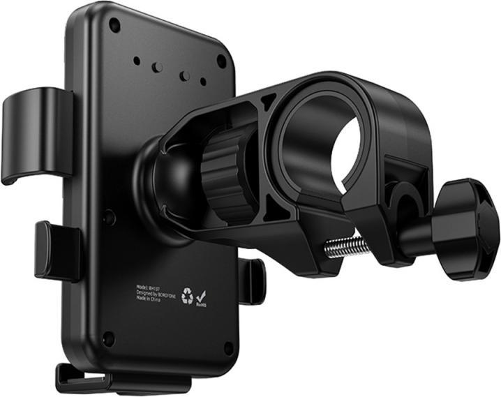 Actual product image Borofone Motorbike Holder BH13 Knight, 4.5inch - 7inch, Black