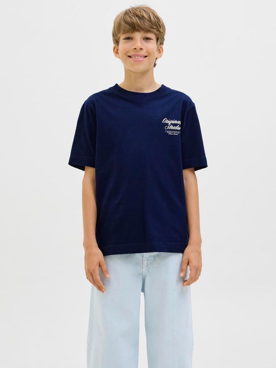 Actual product image Jack & Jones Jornorrebro Typo Tee Ss Crew Neck Sn Jnr (176)