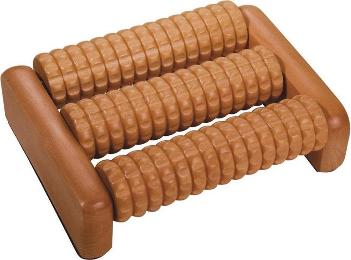 Produktbild Body Vital Fussmassageroller mit 1x3 Holzrollen