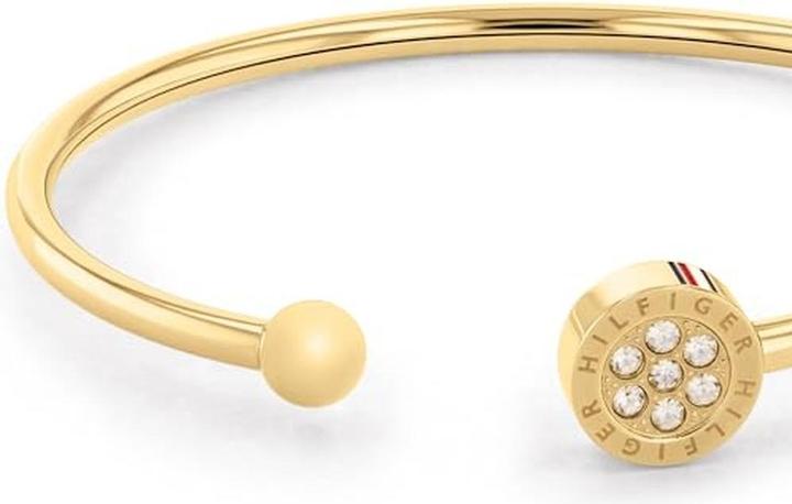 Produktbild Tommy Hilfiger Solid gold-plated bracelet with 2780571 crystals