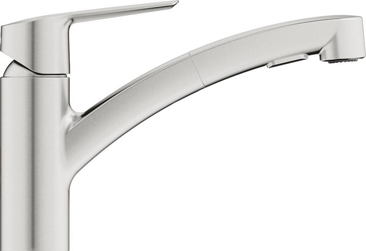 Productafbeelding Grohe Keukenkraan met handdouche Start 2021 supersteel mat 30307