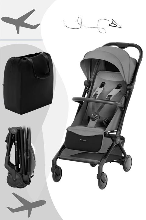 Produktbild KinderKraft Kinderwgen PILOT 2 Platinum Gray