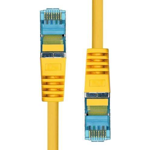 Thumbnail - ProXtend S/FTP CAT6A LSZH AWG 26 CU Yellow 1M (S/FTP, CAT6a, 1 m), Netzwerkkabel