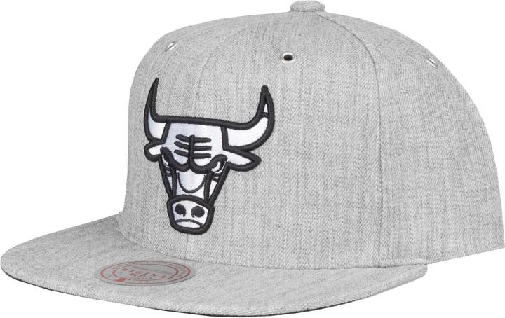 Produktbild Mitchell & Ness Snapback Cap - HEATHER Chicago Bulls grau