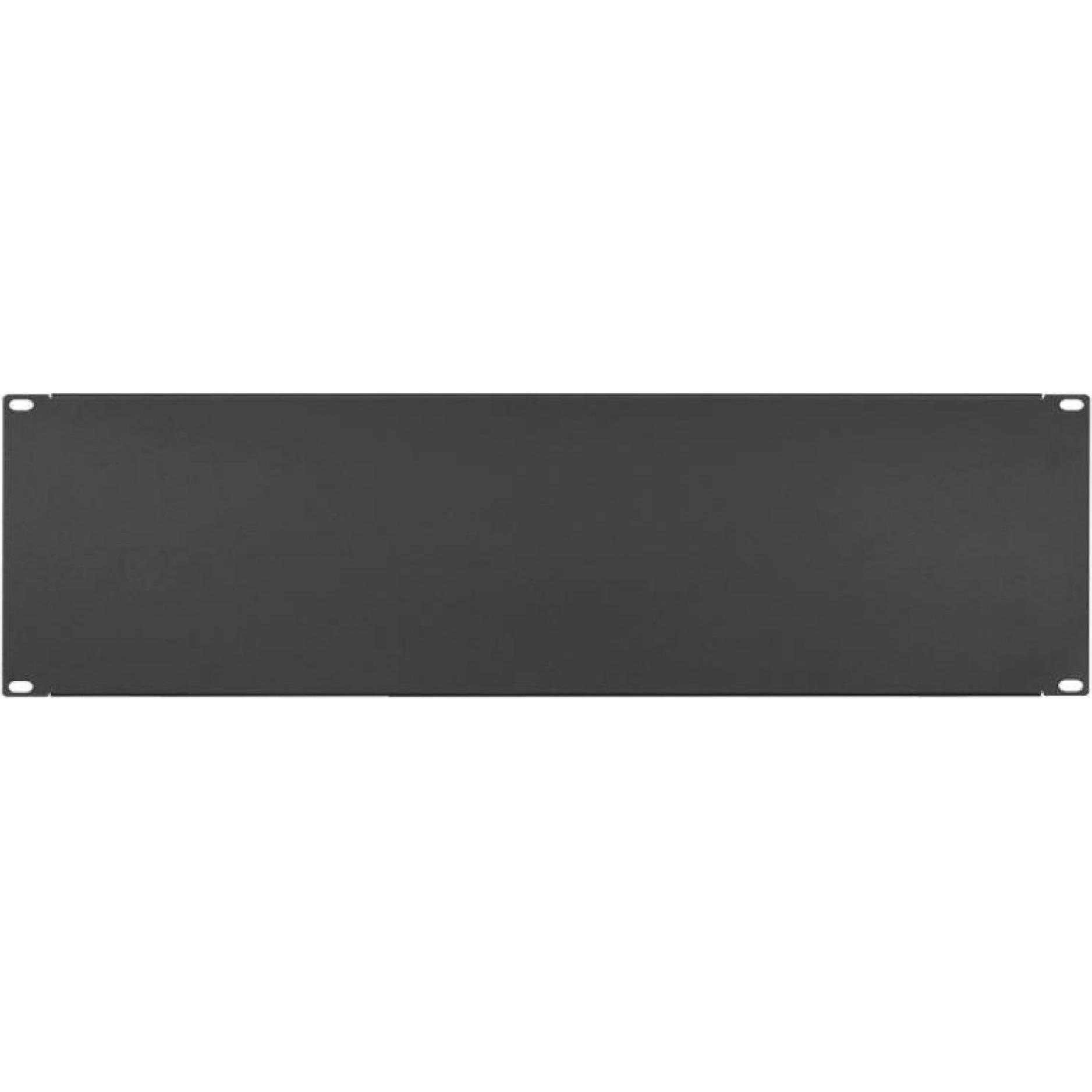 Stalflex Telaio di mascheratura 19" 3U nero RP19-3U-B (Rack da 19 pollici), Armadio rack, Nero