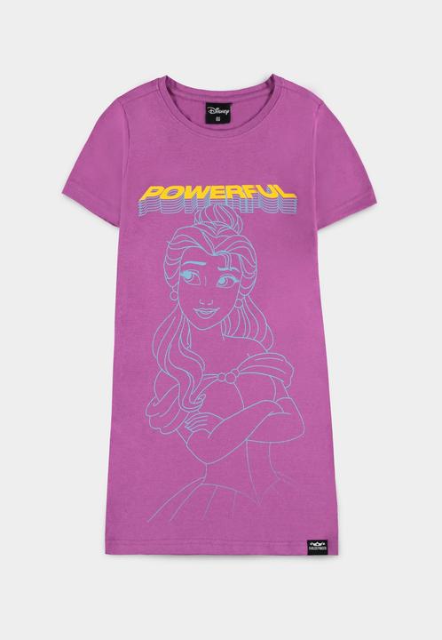 Immagine prodotto Difuzed Disney Principessa senza paura (bambini) - Vestito con maglietta a maniche corte per bambine Belle (146, 152)