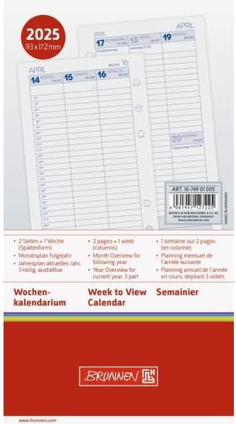 Actual product image Timer filius 2025 074901005 1W/2S EN 9.3x17.2cm (German)