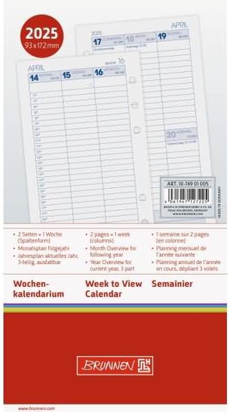 Timer filius 2025 074901005 1W/2S EN 9.3x17.2cm (German)