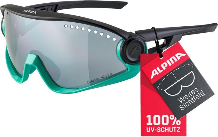 Produktbild Alpina 5W1NG (Schwarz, Türkis, Black Mirror)