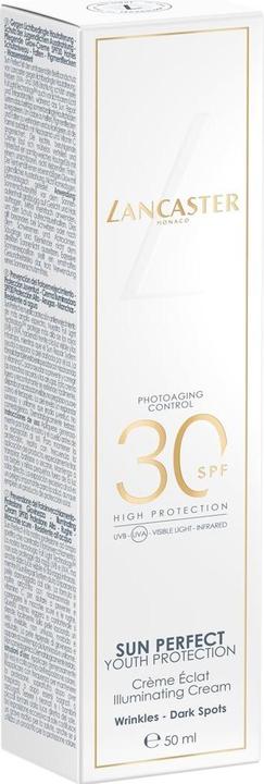 Image du produit Lancaster Crème solaire illuminatrice Perfect Sun SPF 30 (Crème solaire visage, SPF 30, 50 ml, 150 g)