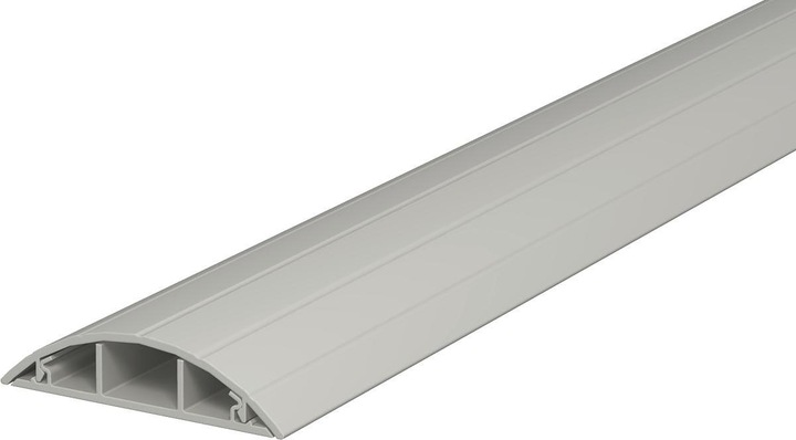 Produktbild OBO Bettermann 6020801 Kabelkanal (L x B x H) 2000 x 73 x 17 mm 1 St. Stein-Gra (Kabelkanal, 200 cm)