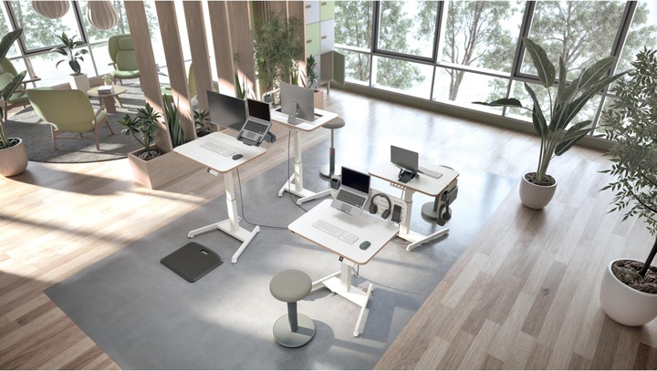 Immagine prodotto Leitz Workstation Ergo Compact Scrivania regolabile in altezza (80 x 60 x 75 cm)