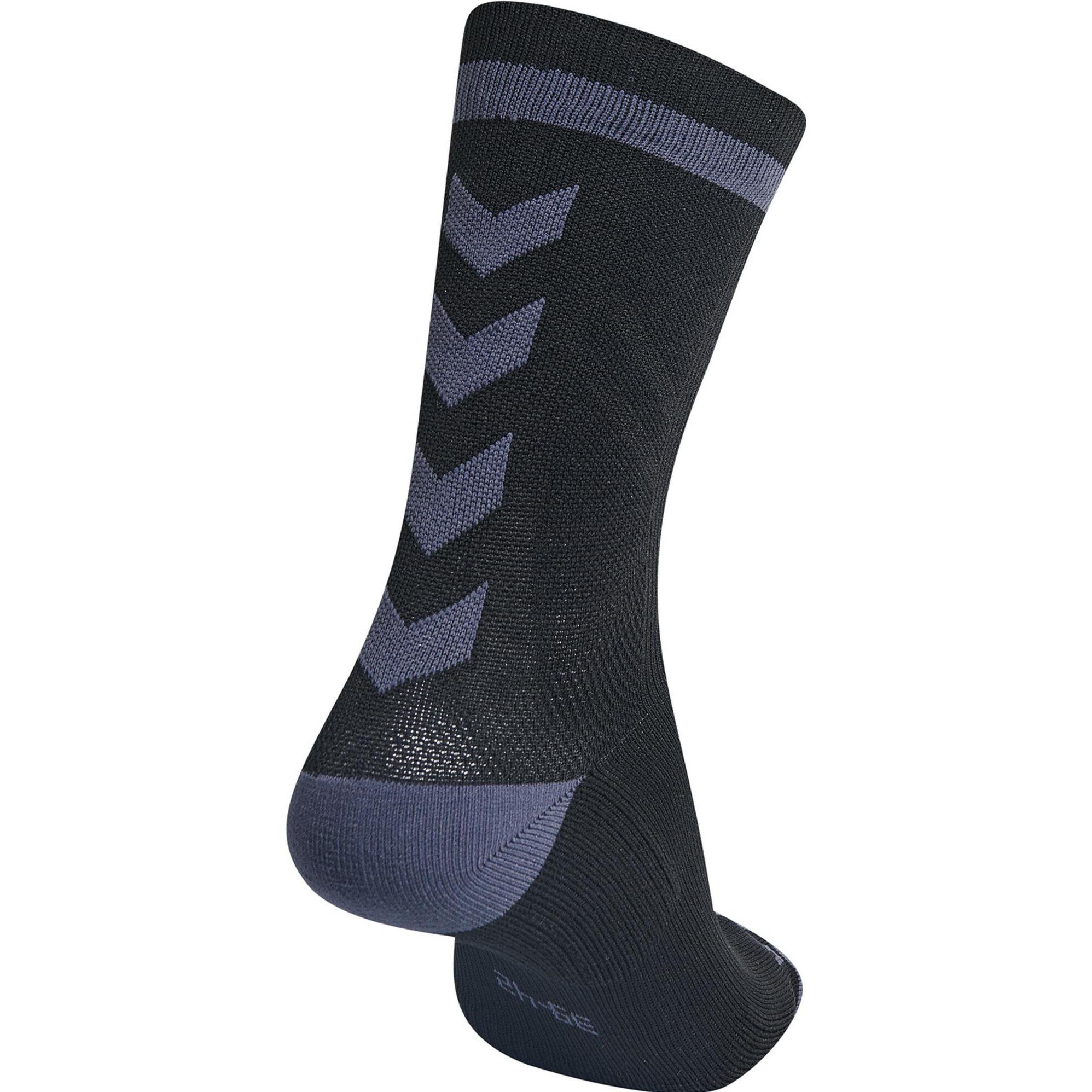 Thumbnail - hummel, Herren, Sportsocken, Elite Indoor Sock Low (43 - 45), Schwarz