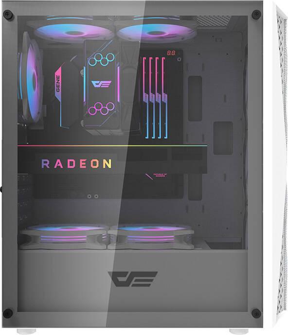 Produktbild Darkflash Tech Computer case Darkflash DK352 Mesh (white) (ATX, E-ATX, Mini-ATX)