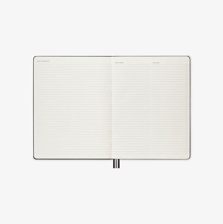 Actual product image Moleskine Per project planner (A5, Lined, Hardcover)