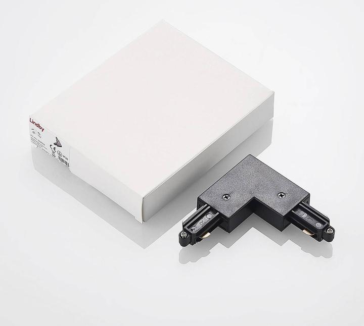 Produktbild Lindby Eckverbinder 1-Phasen-System, schwarz