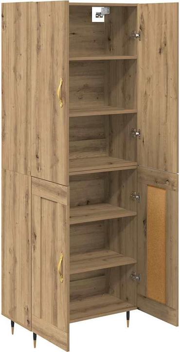 Produktbild vidaXL Highboard Schrank (34 x 69.50 x 180 cm)