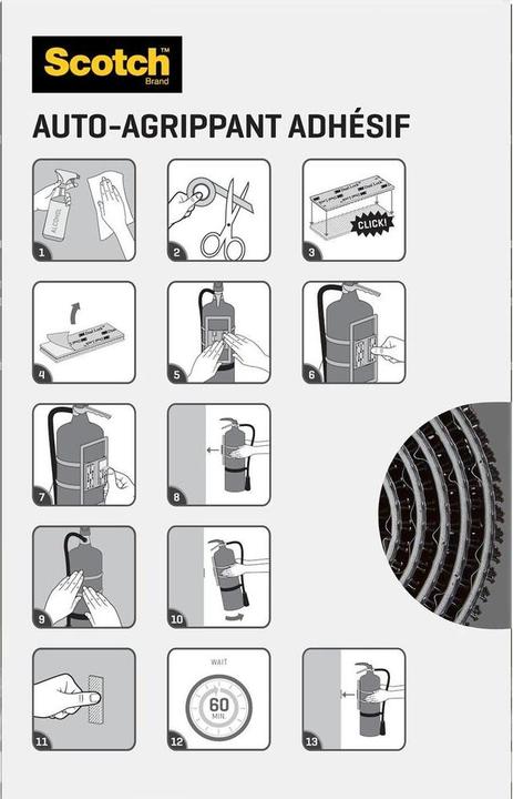 Image du produit Scotch Klettband (25 mm, 5 kg)