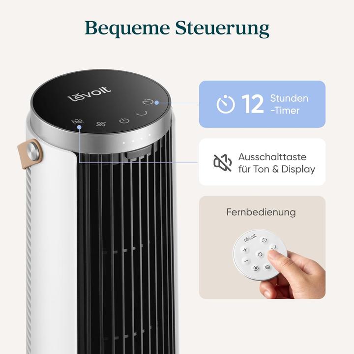 Produktbild Levoit Turmventilator mit Timer (43 dB)