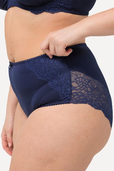 Produktbild Ulla Popken Maxislip, Satin, Spitzen-Rückseite (58)