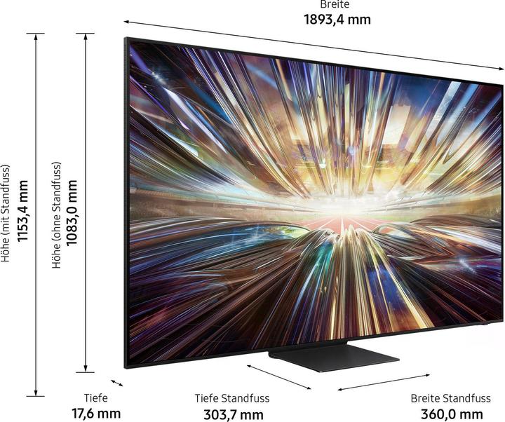 Produktbild Samsung QE85QN800D (EU) (85", QN800D, NeoQLED, 8K, 2024)