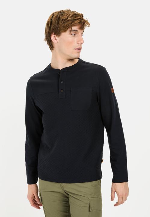 Produktbild Camel Active Langarm Henley mit Brusttasche (XXL)